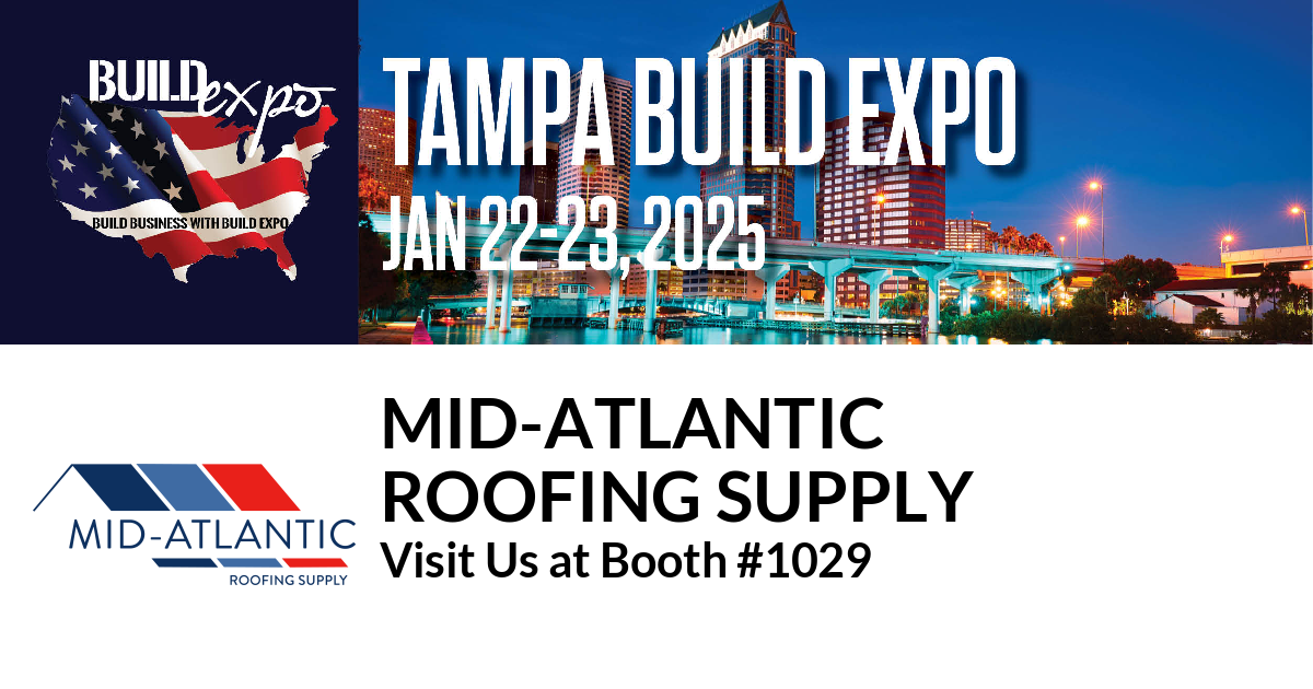 Tampa Build Expo Jan 22, 23 2025!